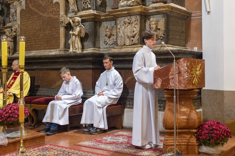 Nowi aspiranci parafii katedralnej