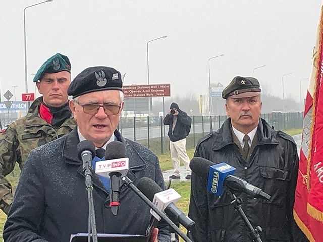 ▲	Zbigniew Markut przypomniał w skrócie historię organizacji w regionie.