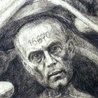 Portret męczennika autorstwa byłego więźnia Mariana Kołodzieja.