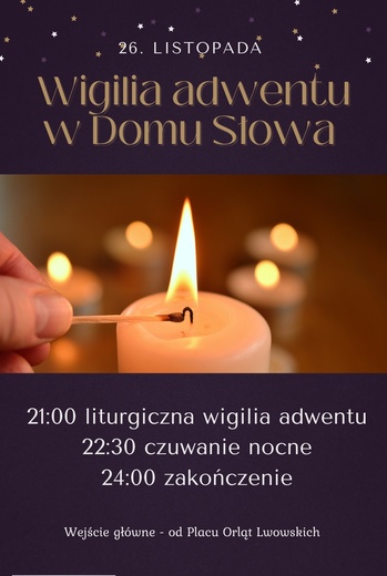 Pierwszy wieczór Adwentu
