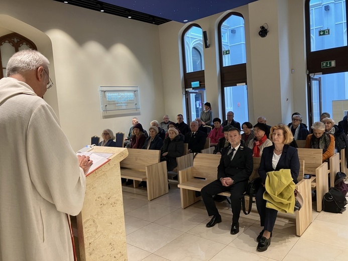 Msza św. na Dworcu Głównym PKP we Wrocławiu