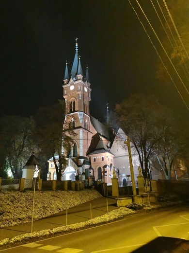 Kościół jak obraz na płótnie