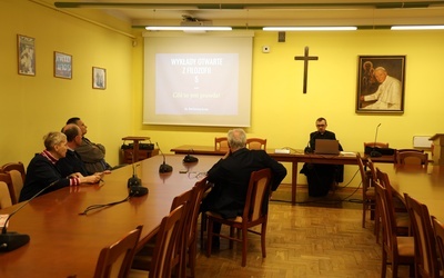 Wykład poprowadził ks. Bartłomiej Krzos.