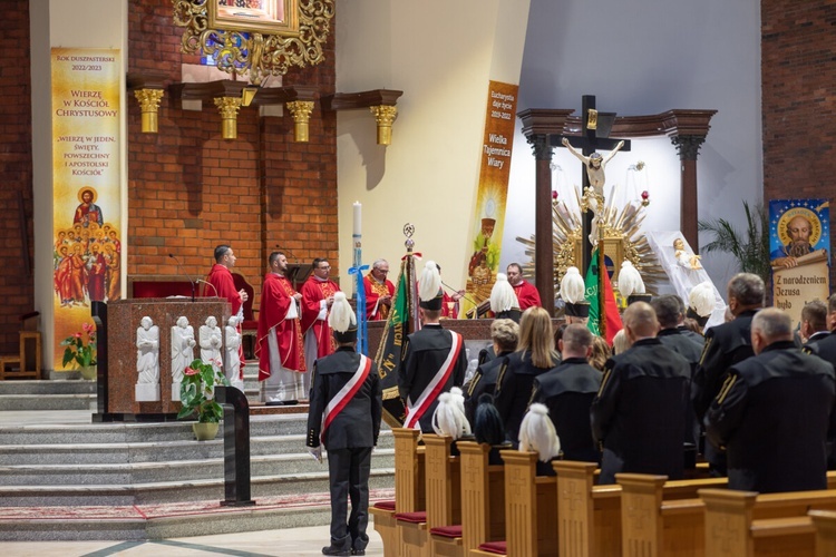 Świdnica. Barbórka u NMP Królowej Polski