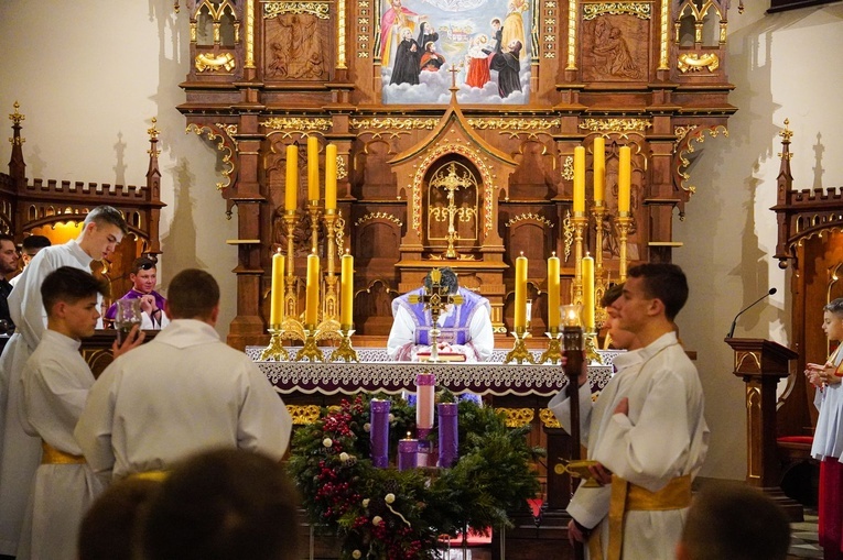 Bobowa. Przyjęcie nowych ministrantów