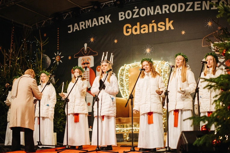 Orszak św. Łucji w Gdańsku