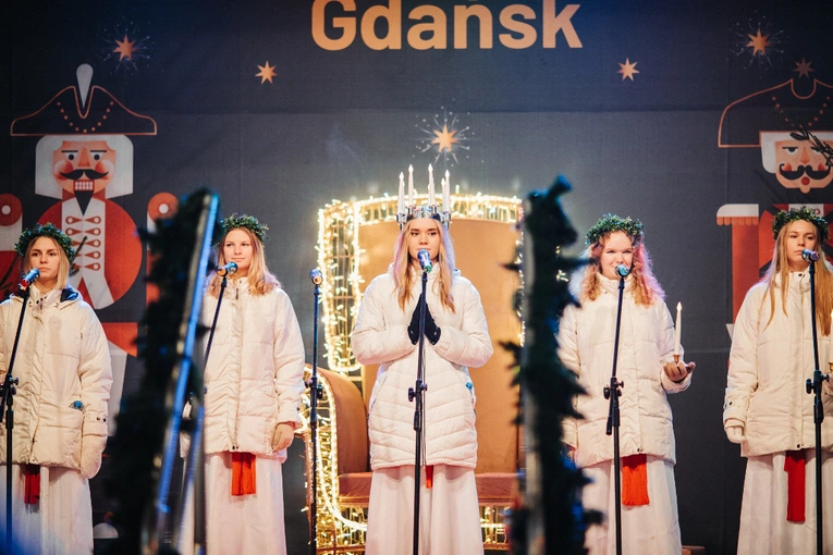 Orszak św. Łucji w Gdańsku