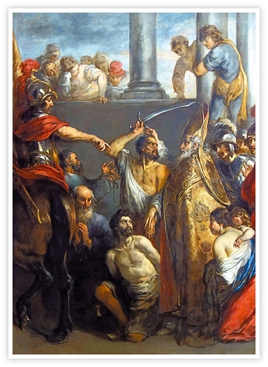 Jan Cossiers
Święty Mikołaj ratuje trzech niewinnie skazanych
olej na płótnie, 1660
Pałac Sztuk Pięknych, Lille