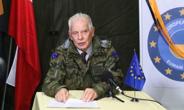 Josep Borrell: dziękuję Polsce za szkolenie ukraińskich żołnierzy na swoim terytorium