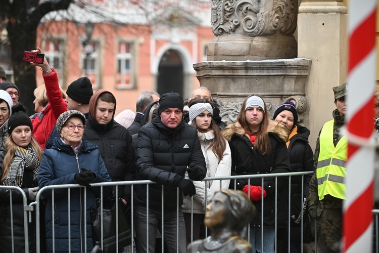 Przysięga nowych żołnierzy 16 Dolnośląskiej Brygady Obrony Terytorialnej