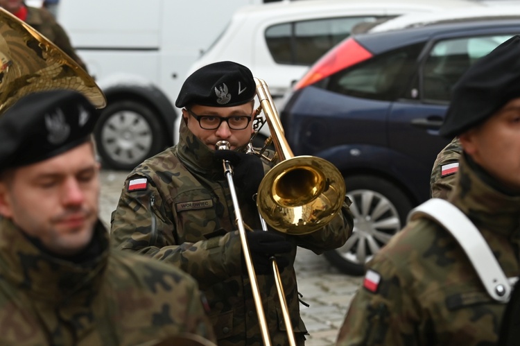 Przysięga nowych żołnierzy 16 Dolnośląskiej Brygady Obrony Terytorialnej