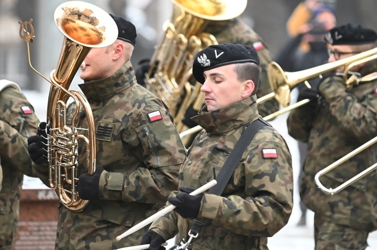 Przysięga nowych żołnierzy 16 Dolnośląskiej Brygady Obrony Terytorialnej