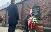 Odsłonięcie tablicy w 80. rocznicę śmierci ks. Jana Machy