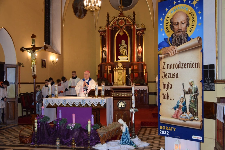 Roraty w Nowym Mieście z Ordynariuszem