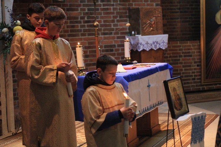 Niedzielna liturgia w parafii greckokatolickiej w Opolu