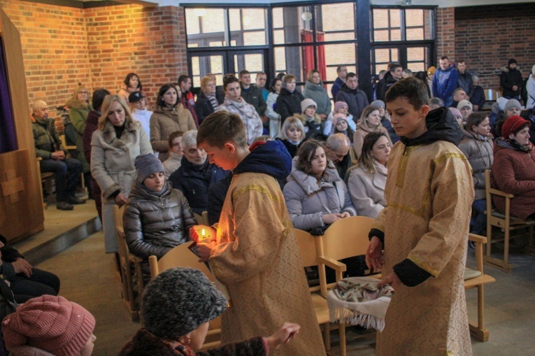 Niedzielna liturgia w parafii greckokatolickiej w Opolu