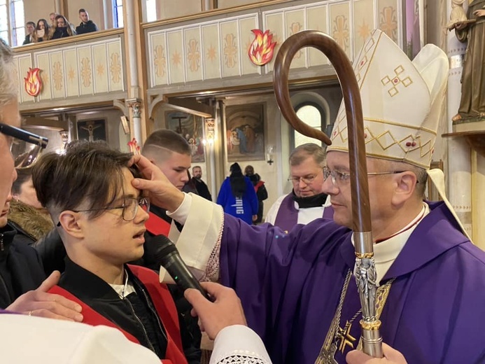 Zakończenie wizytacji w Wicinie