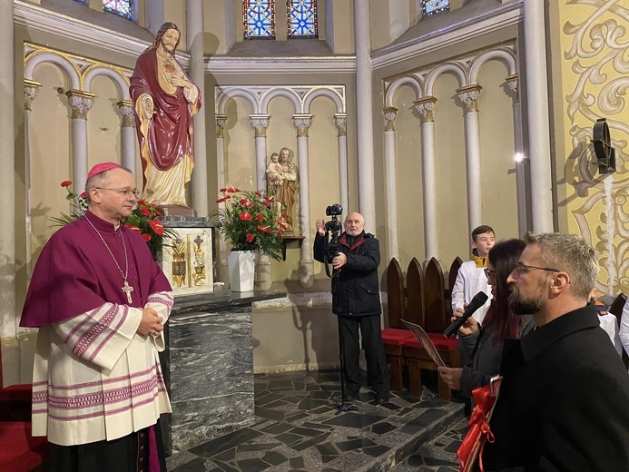 Zakończenie wizytacji w Wicinie