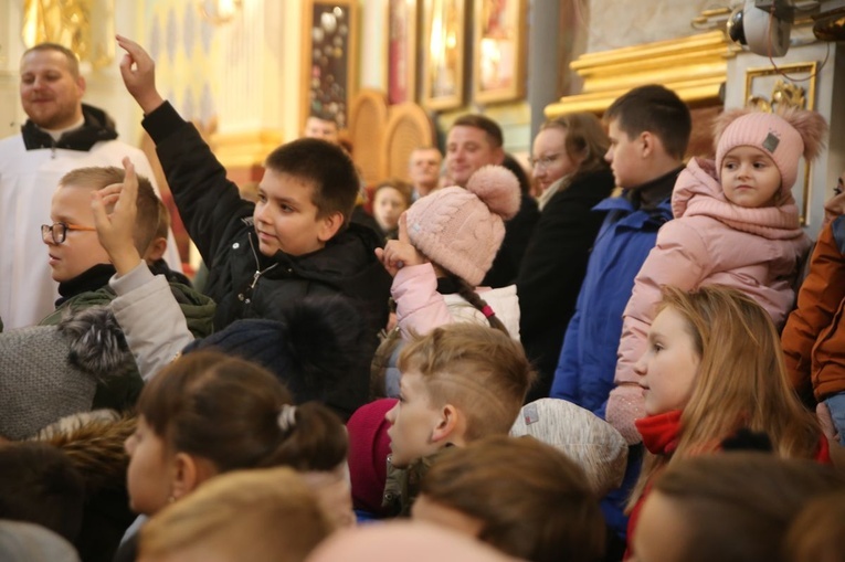 Wizyta św. Mikołaja w Janowie Lubelskim