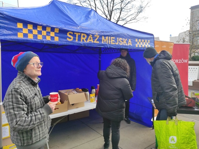 "Akcja kanapka" na chorzowskim rynku