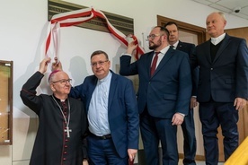 Odsłonięcie pamiątkowej tablicy w budynku Collegium Iuridicum KUL.