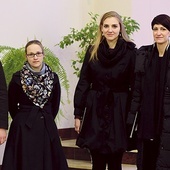 ▲	Gdański Kwartet Wokalny „Floridus” i solista Krystian Iwanow.