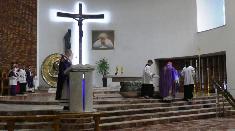 Barbórka 2022 w kościele Matki Bożej Bolesnej w Jawiszowicach-os. Brzeszcze