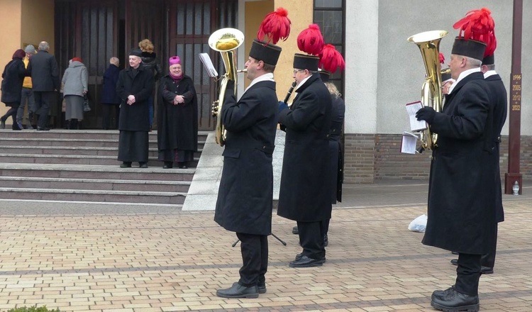 Barbórka 2022 w kościele Matki Bożej Bolesnej w Jawiszowicach-os. Brzeszcze