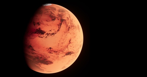 W czwartek Mars zniknie na chwilę, zakryty przez Księżyc