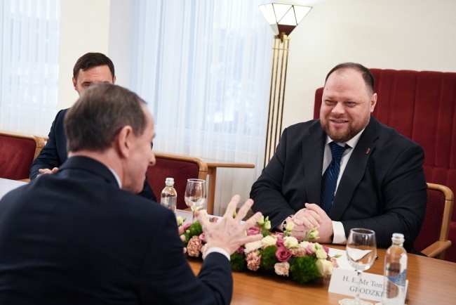 Szefowie delegacji parlamentów Polski, Ukrainy i Litwy zapewnili o współpracy na rzecz integracji Ukrainy z UE