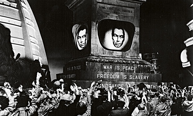 Ekranizacja powieści „Rok 1984” zrealizowana w 1956 roku.