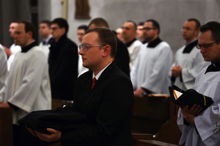 Obłóczyny w koszalińskim seminarium