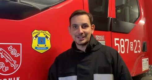 Jak ksiądz Dawid został strażakiem