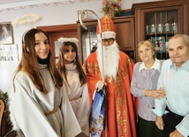 Odwiedziny  św. Mikołaja