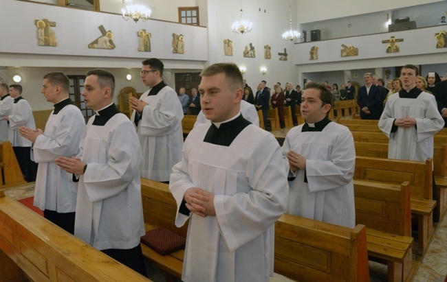 Obłóczyny i kandydatura w radomskim seminarium