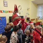 Tegoroczne spotkanie ze św. Mikołajem dzieci uczęszczających do świetlicy