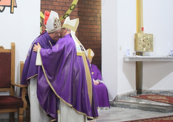 Prymicje biskupie w Żywocicach