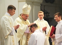 – Nie kryję ogromnej radości i proszę o modlitwę – mówił nowo wyświęcony diakon.