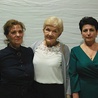 ▲	Wolontariuszki roku: Bożena Zbrońska, Lidia Szpitun i Nela Lel.