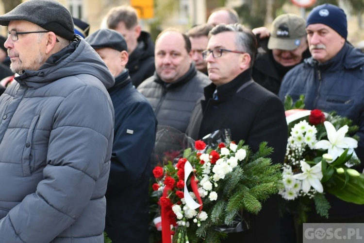 Zielona Góra. 41. rocznica wprowadzenia stanu wojennego 