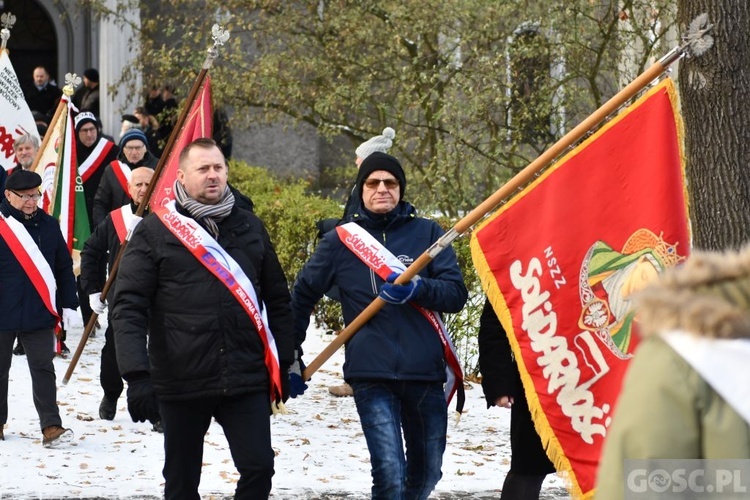 Zielona Góra. 41. rocznica wprowadzenia stanu wojennego 