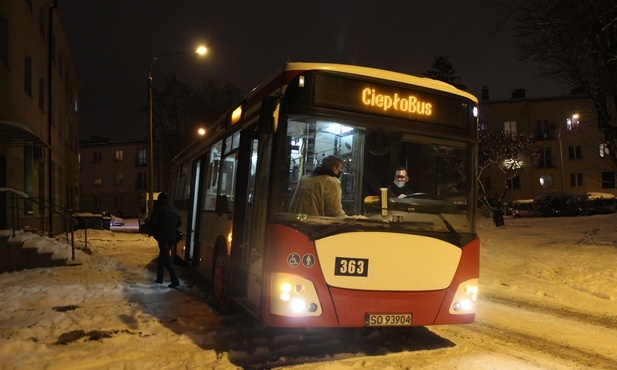 Sosnowiec. Na ulice miasta wyjechał CiepłoBus 