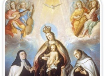 Juan Rodríguez Juárez "Matka Boża z góry Karmel ze św. Teresą i św. Janem od Krzyża" olej na płótnie, 1708 r. Narodowe Muzeum Sztuki, Meksyk