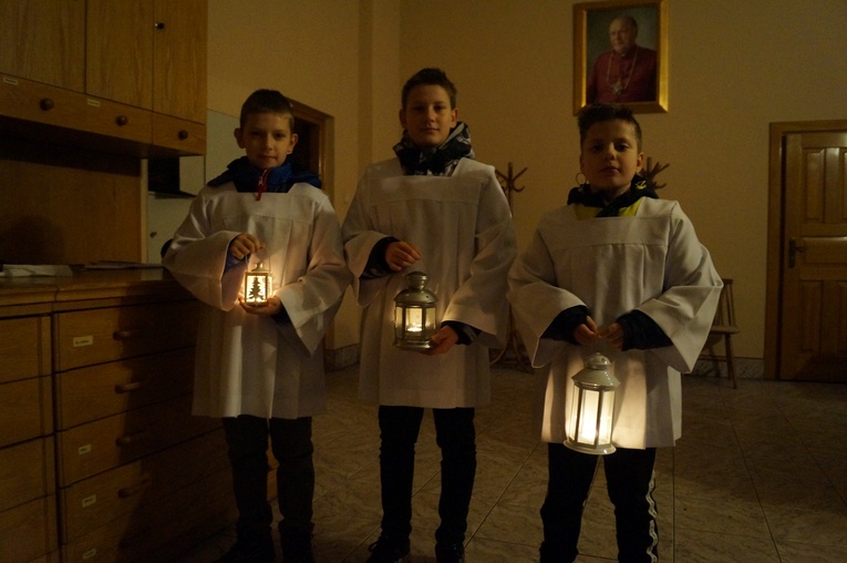Roraty w parafii Dobrego Pasterza w Łowiczu