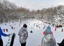 Katowice. Tor saneczkowy w Parku Kościuszki jest już otwarty