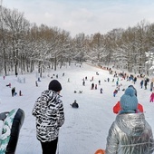 Katowice. Tor saneczkowy w Parku Kościuszki jest już otwarty