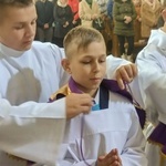 Nowi ministranci w Jazowsku