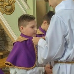 Nowi ministranci w Jazowsku