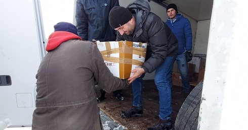 Paczka dla Ukrainy od diecezjan 