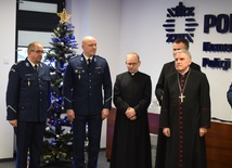 Spotkanie opłatkowe w Komendzie Powiatowej Policji w Sandomierzu.